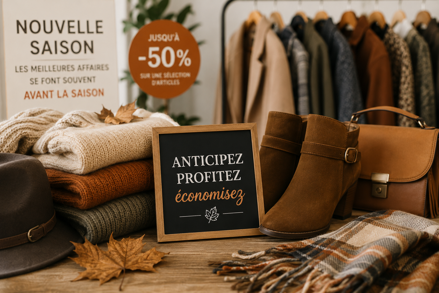 Pourquoi acheter sa garde-robe d'automne dès maintenant permet d'économiser ?