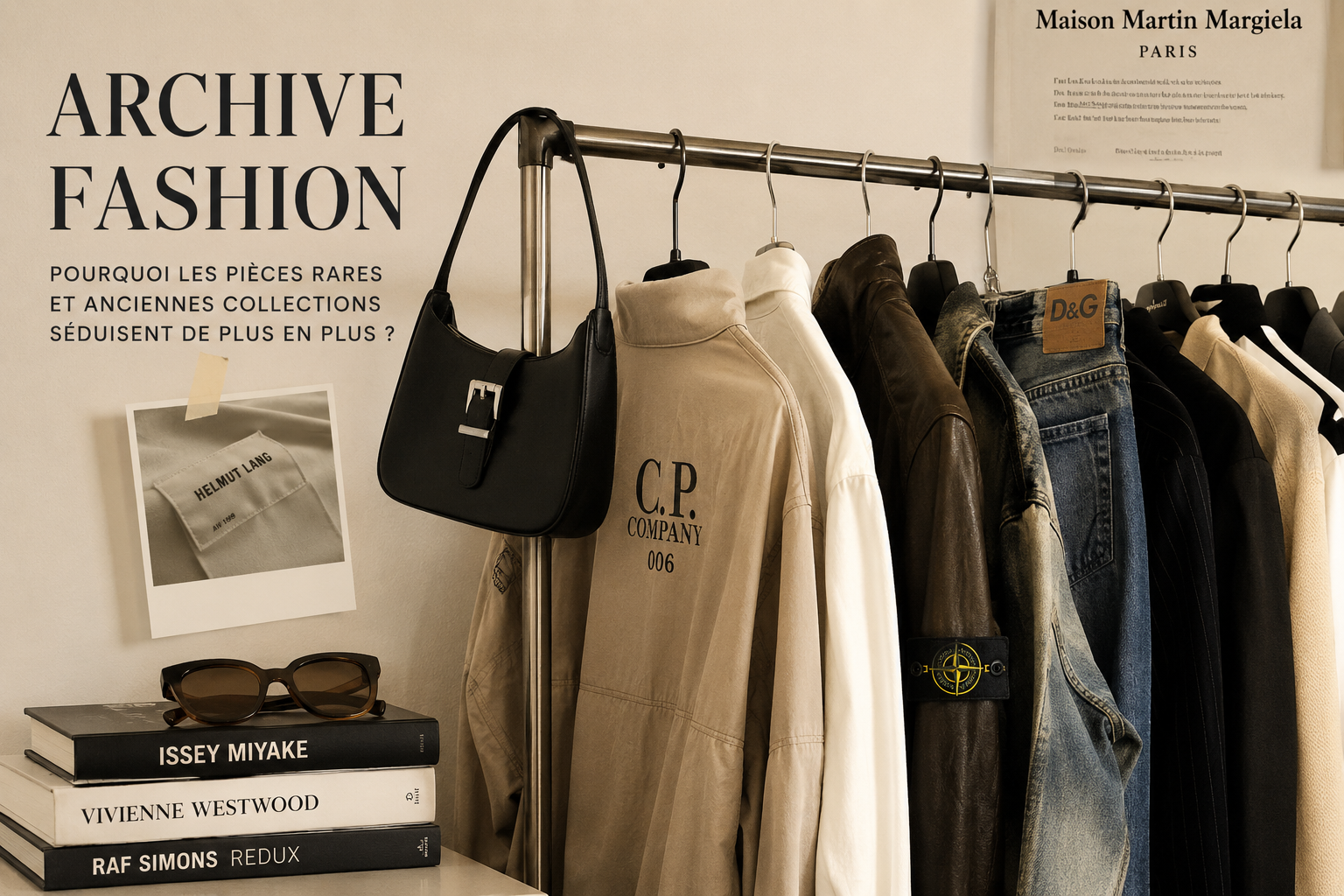 Archive Fashion : pourquoi les pièces rares et anciennes collections séduisent de plus en plus ?