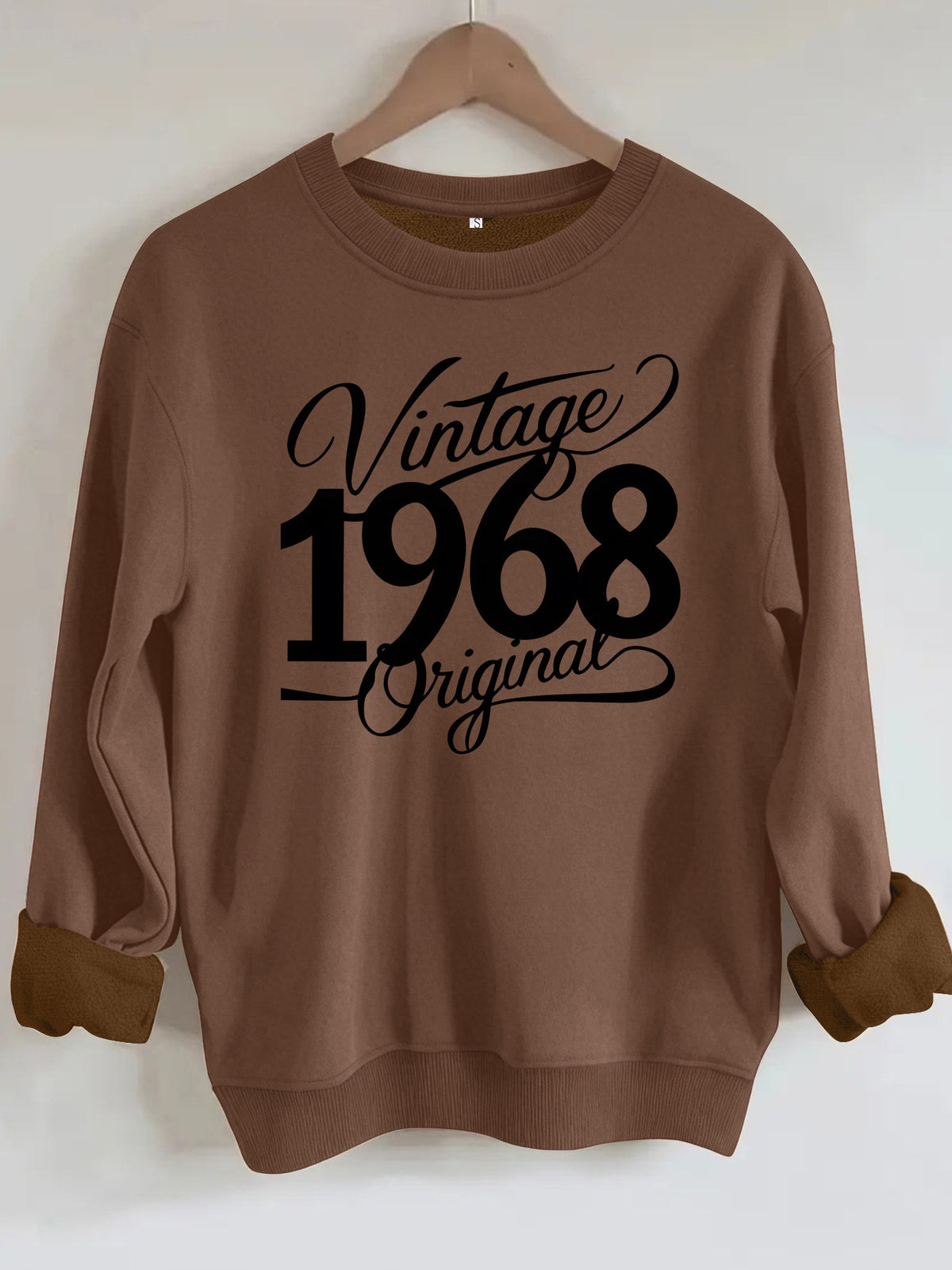 Sweat-shirt ample col rond imprimé – photo 7 – Frippin'Dealz