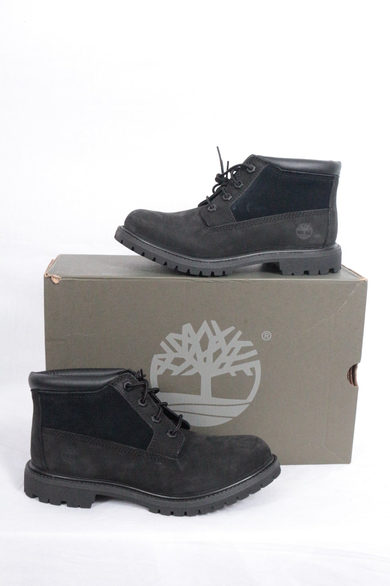 Timberland Bottines Daim Noir   Neuf
