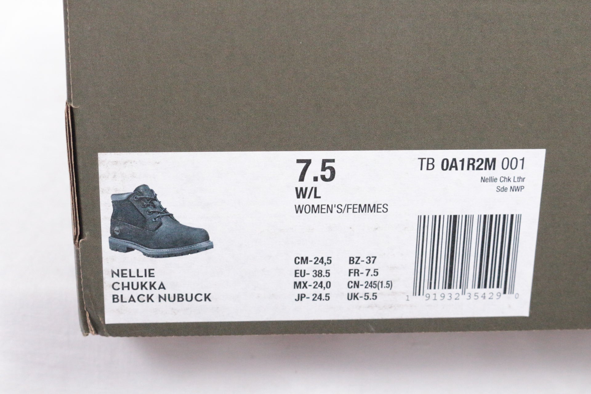 Timberland – Nellie Chukka-Stiefel – Nubuk – Schwarz 10