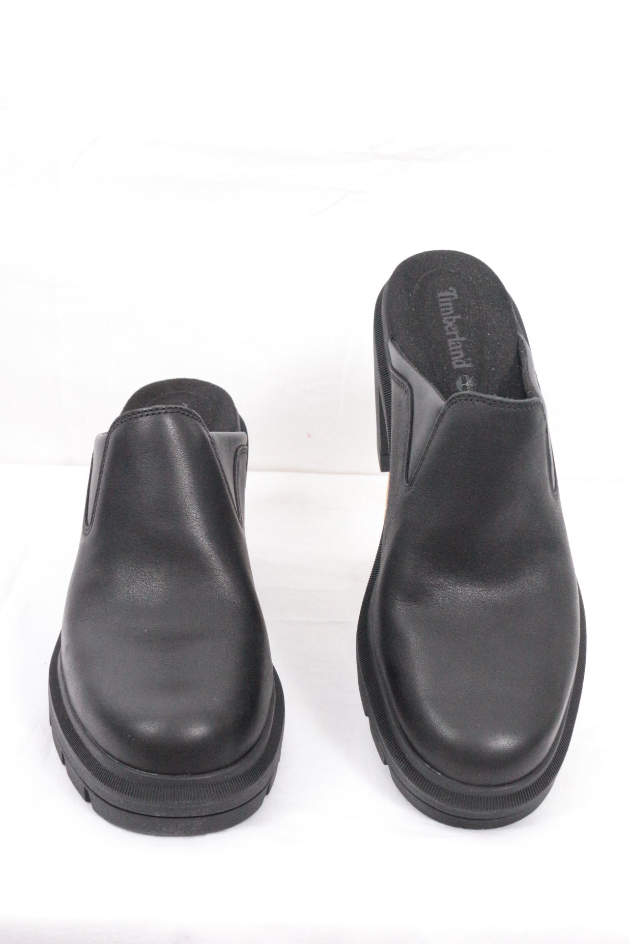Timberland – Allington Heights Mules – Leder – Schwarz 10