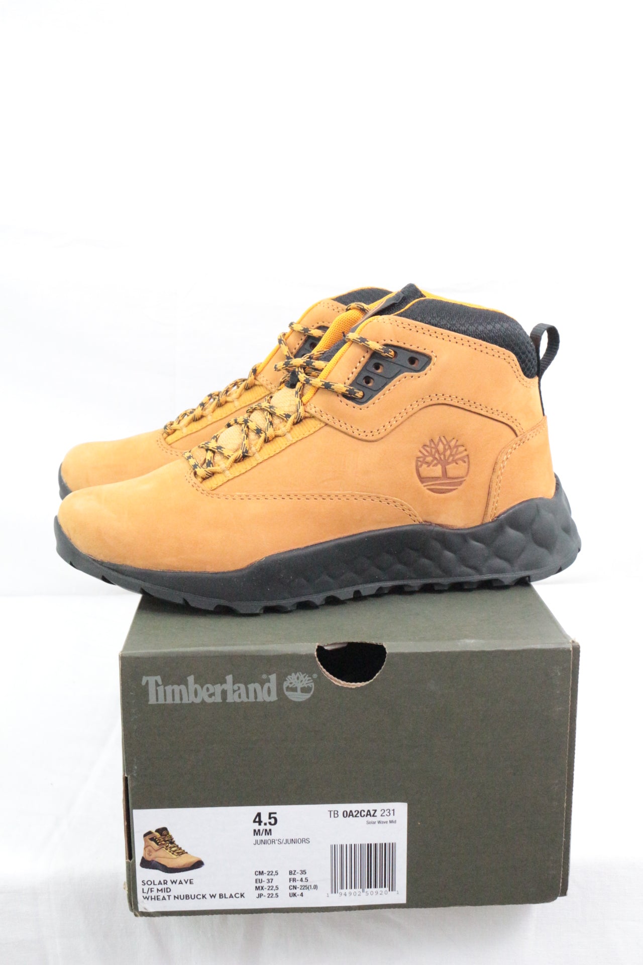 Timberland – Schnürstiefeletten Solar Wave Mid – Nubuk – Camel 10