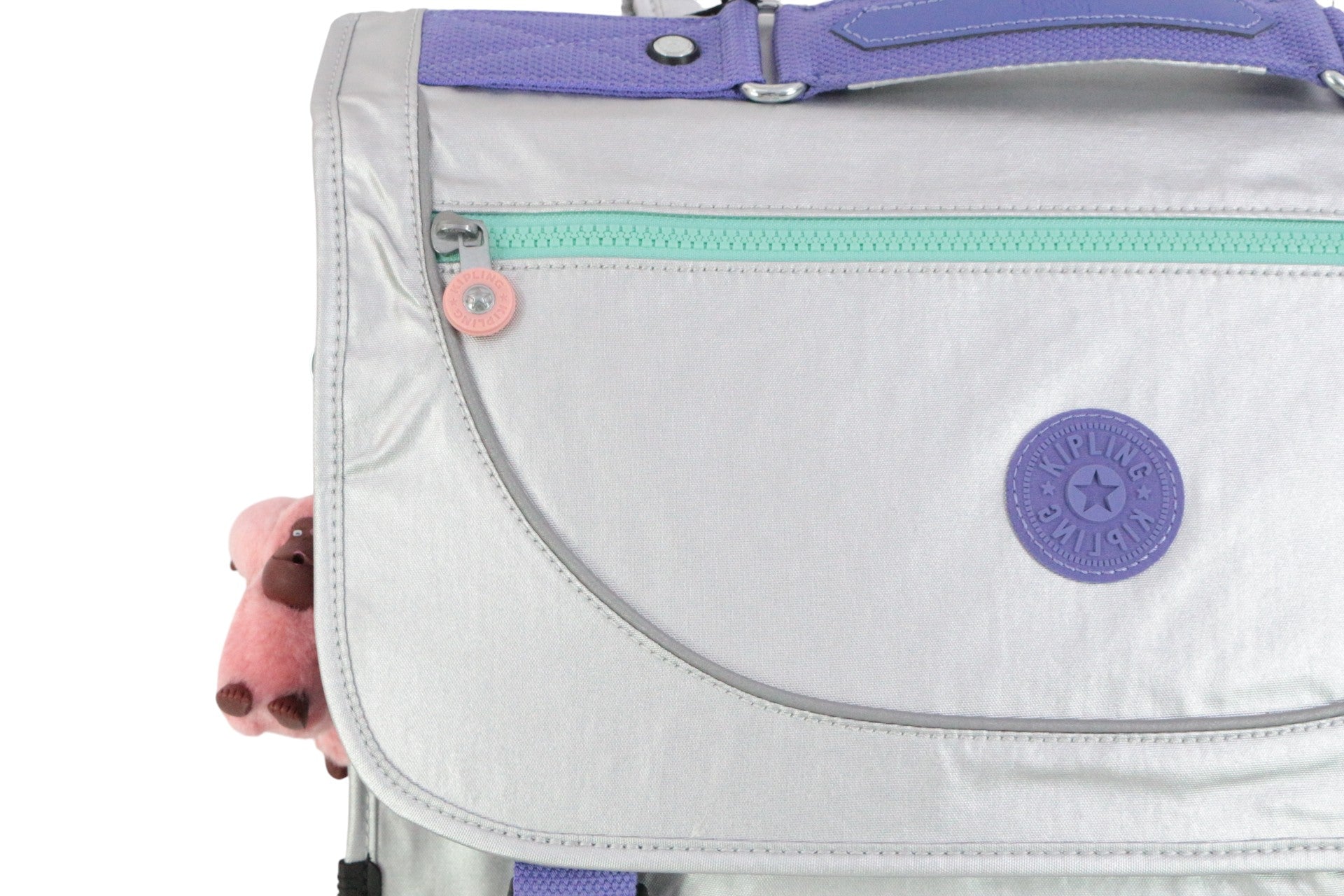 Kipling Preppy Cartable Scolaire Neuf avec Étiquette Sac École Rabat Singe Iconique 14
