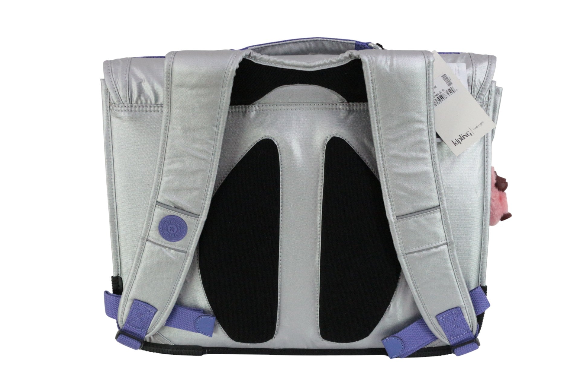 Kipling Preppy Cartable Scolaire Neuf avec Étiquette Sac École Rabat Singe Iconique 17