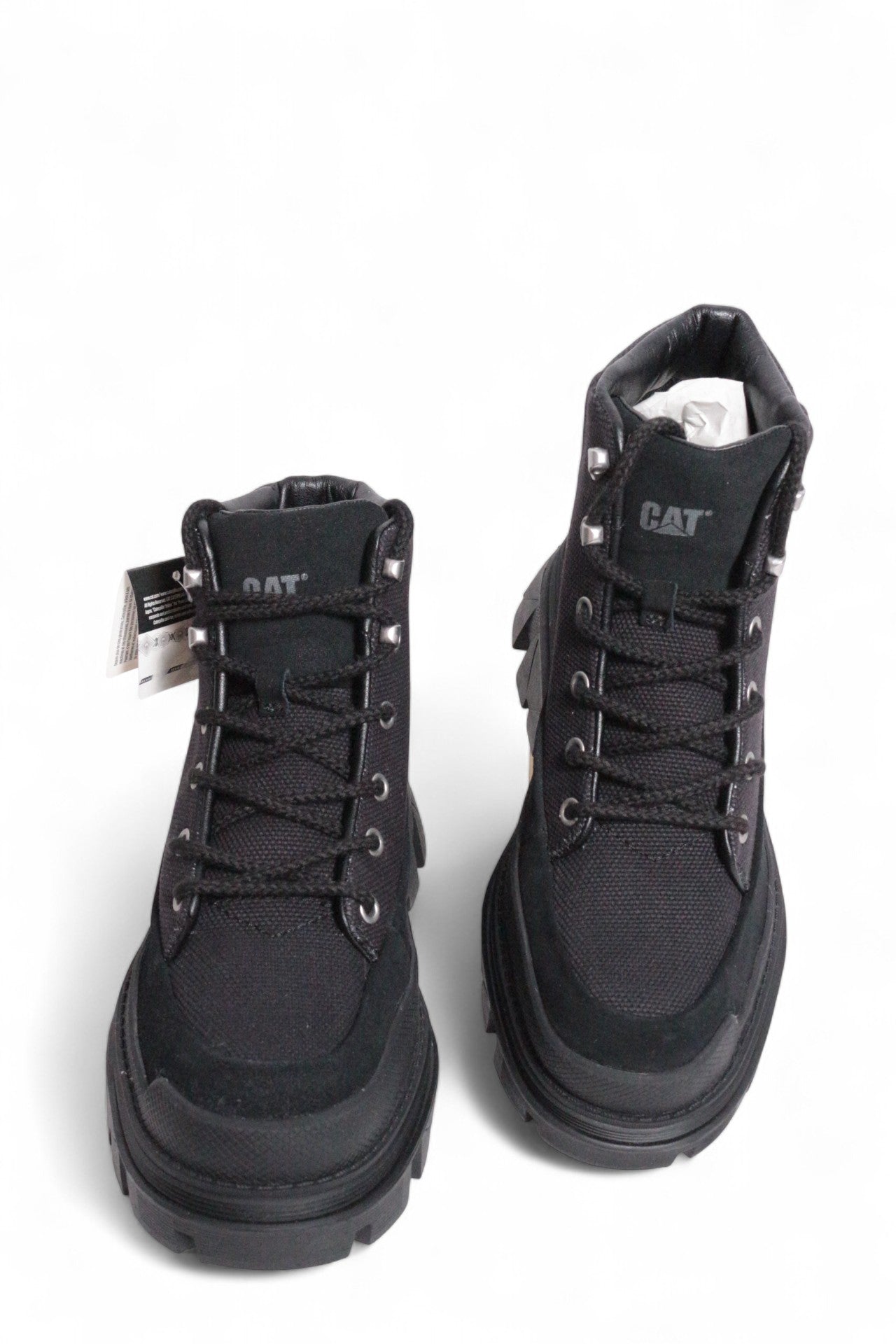 Caterpillar – Schnürstiefeletten Hardware Boot – Stoff, Nubuk – Schwarz 8