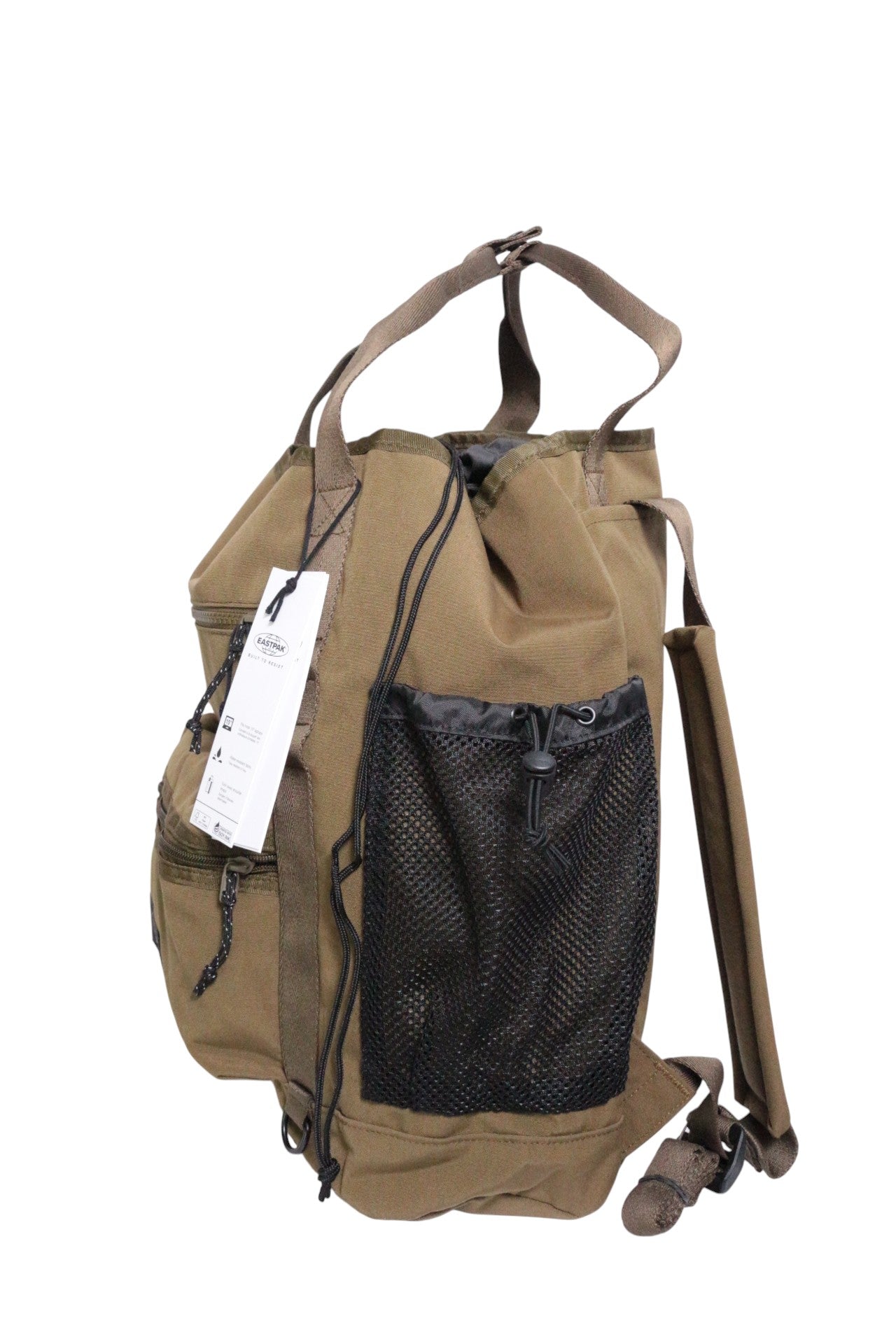 Eastpak Mynder 23L Sac à Dos & Cabas Rooted Khaki 15" Déperlant Multifonction Neuf avec Étiquette 4