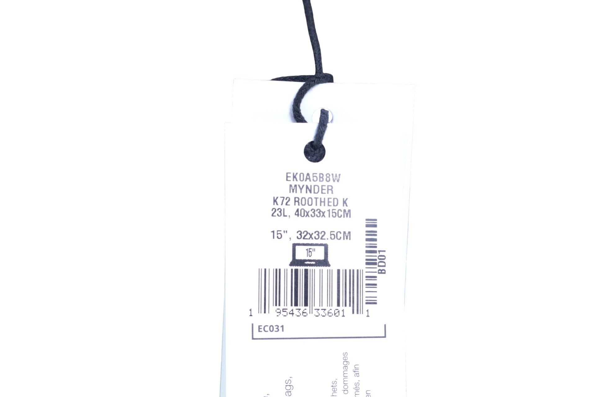 Eastpak Mynder 23L Sac à Dos & Cabas Rooted Khaki 15" Déperlant Multifonction Neuf avec Étiquette 8