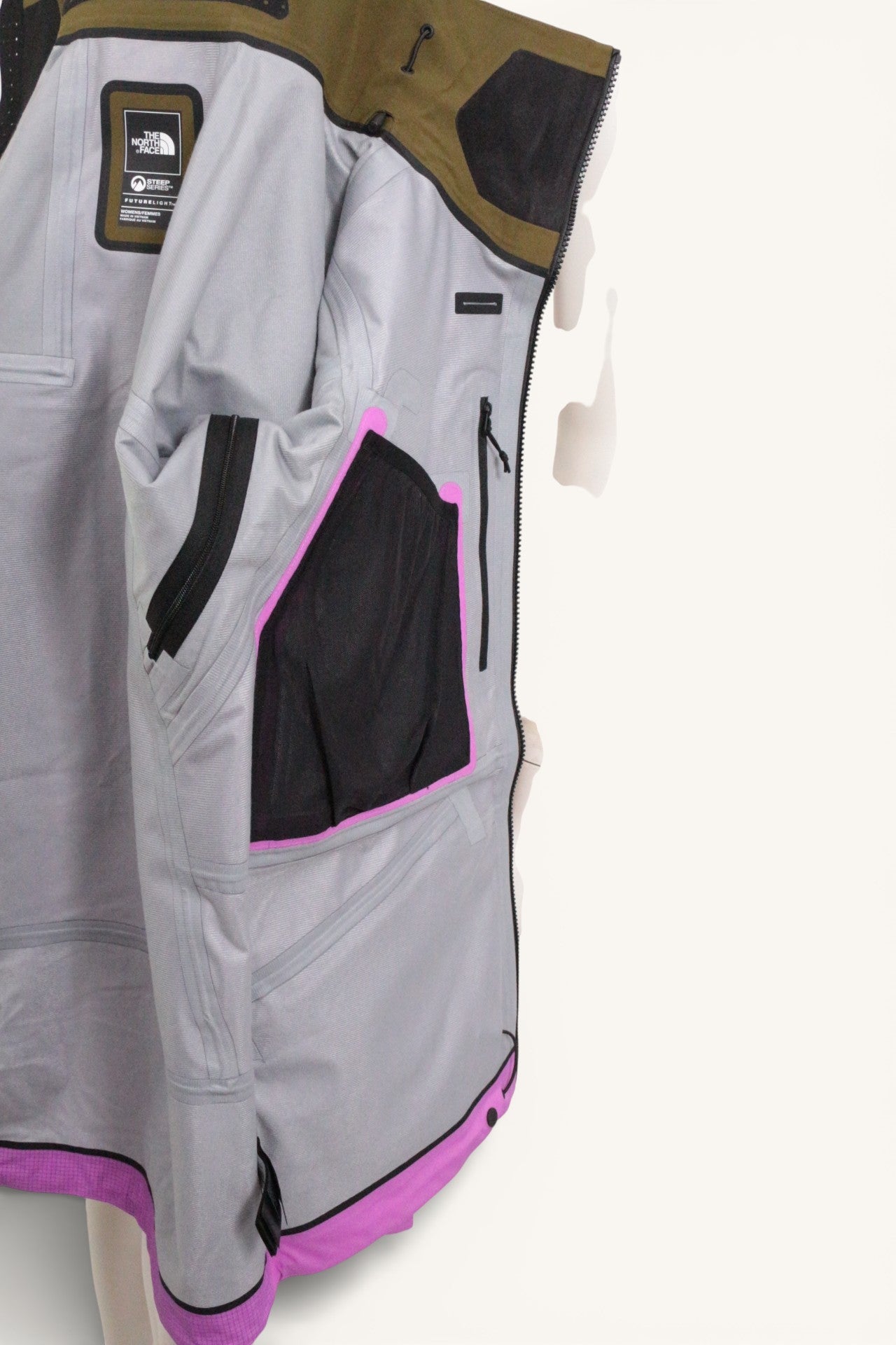 The North Face – Jacke Wa-cad future light – Nylon, Elasthan, Polyester – Violett, Khaki 15