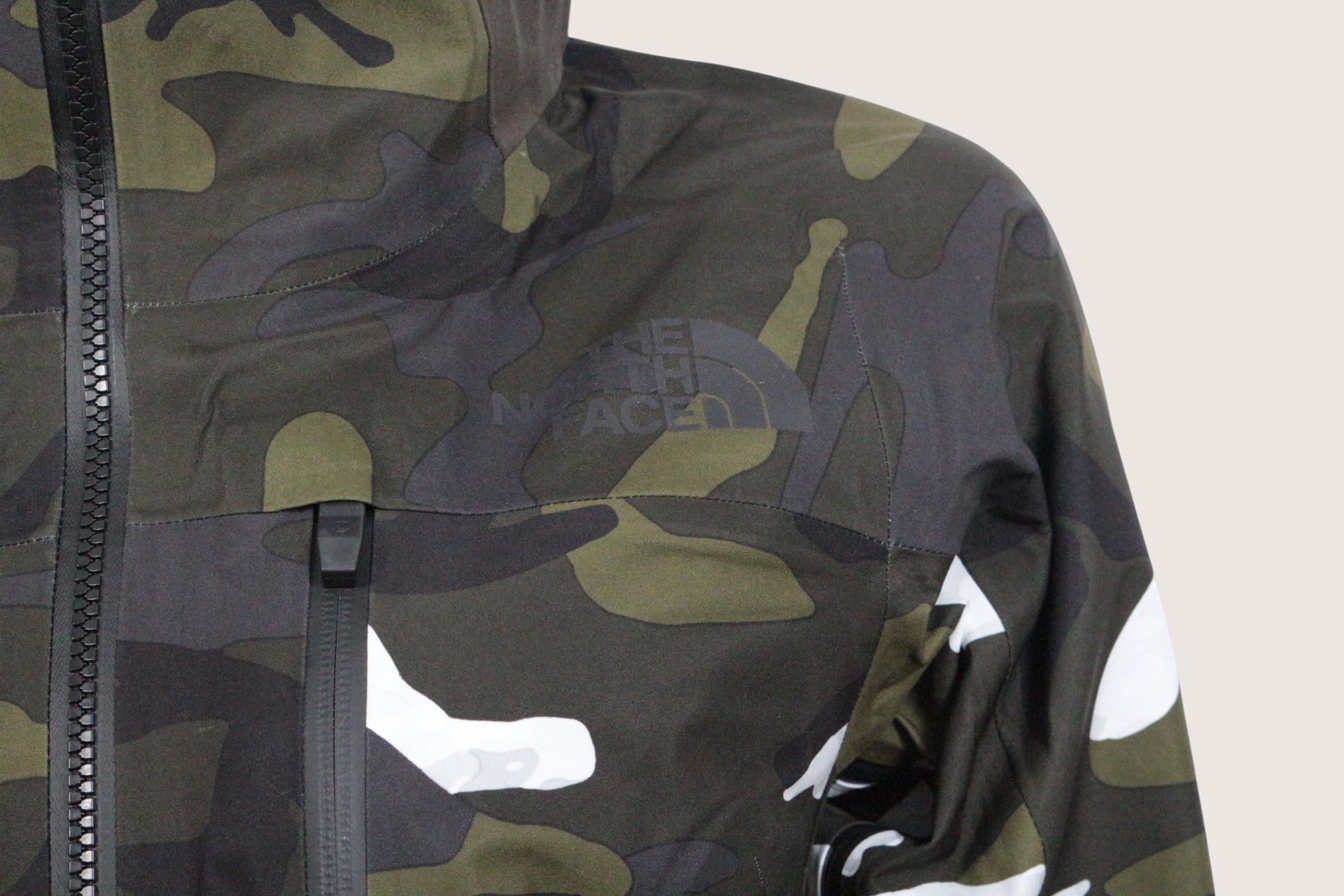 The North Face Blouson Polyamide, Polyester Kaki, Blanc, Noir S  Neuf 6