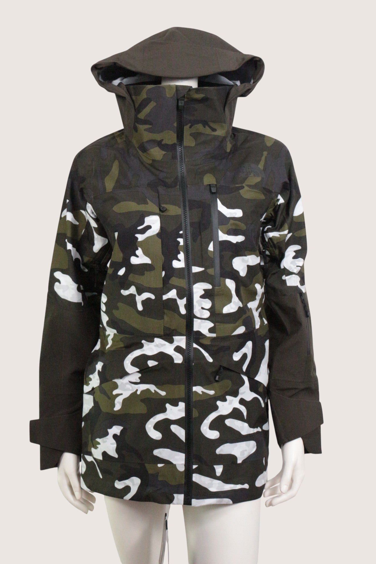 The North Face Blouson Polyamide, Polyester Kaki, Blanc, Noir S  Neuf 3