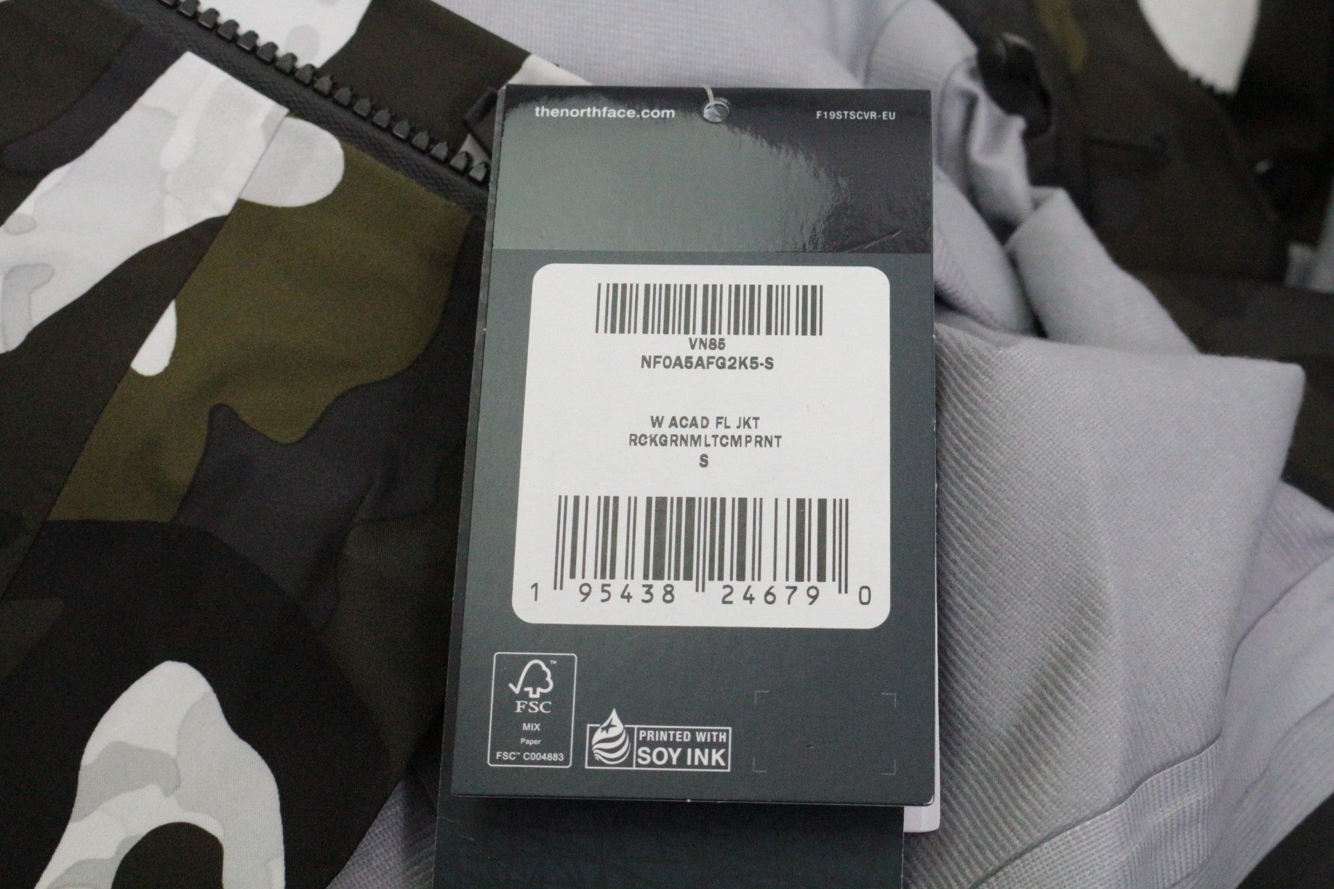 The North Face Blouson Polyamide, Polyester Kaki, Blanc, Noir S  Neuf 17