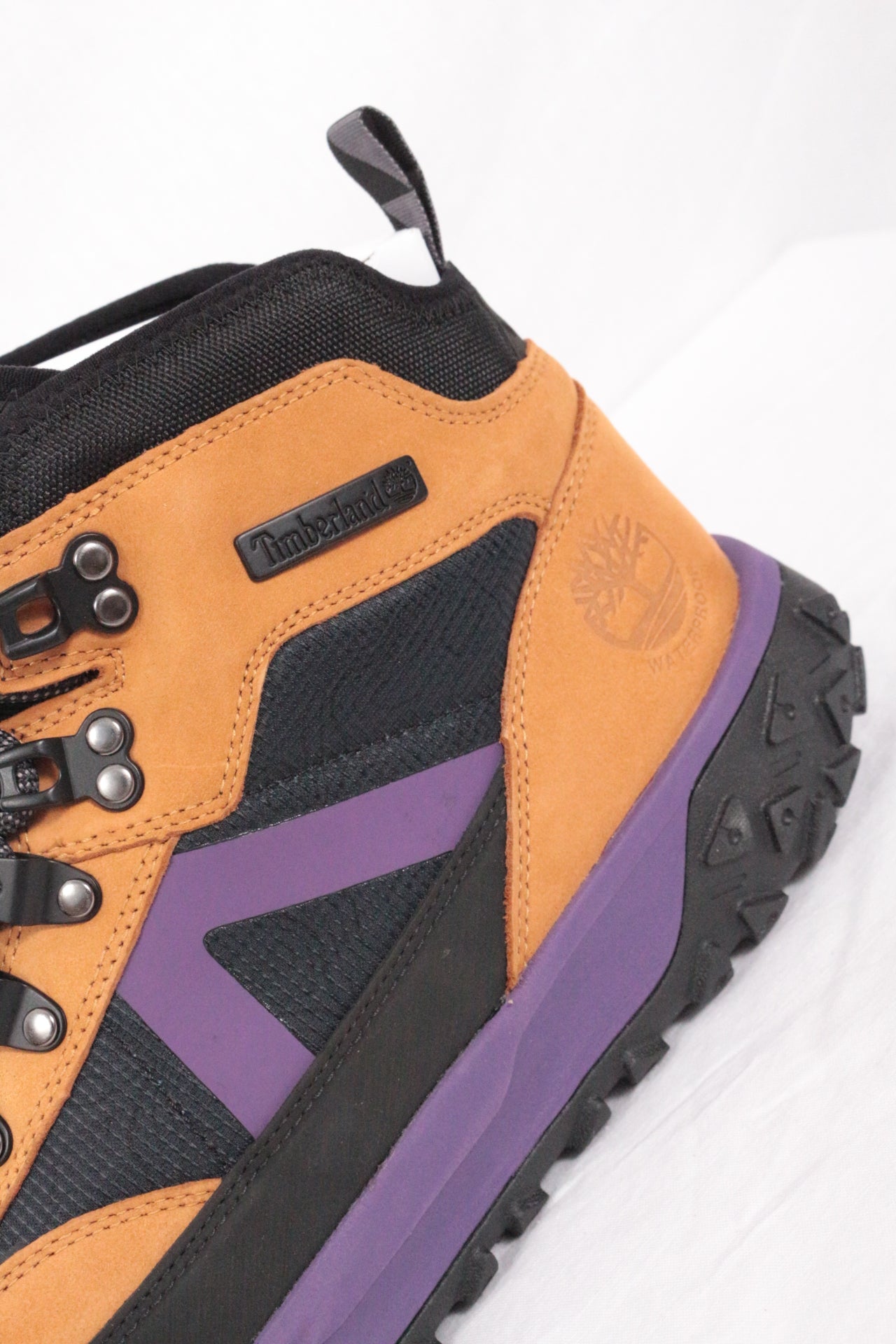 Timberland Chaussure de randonnée Daim Violet, Noir, Camel   Neuf 4