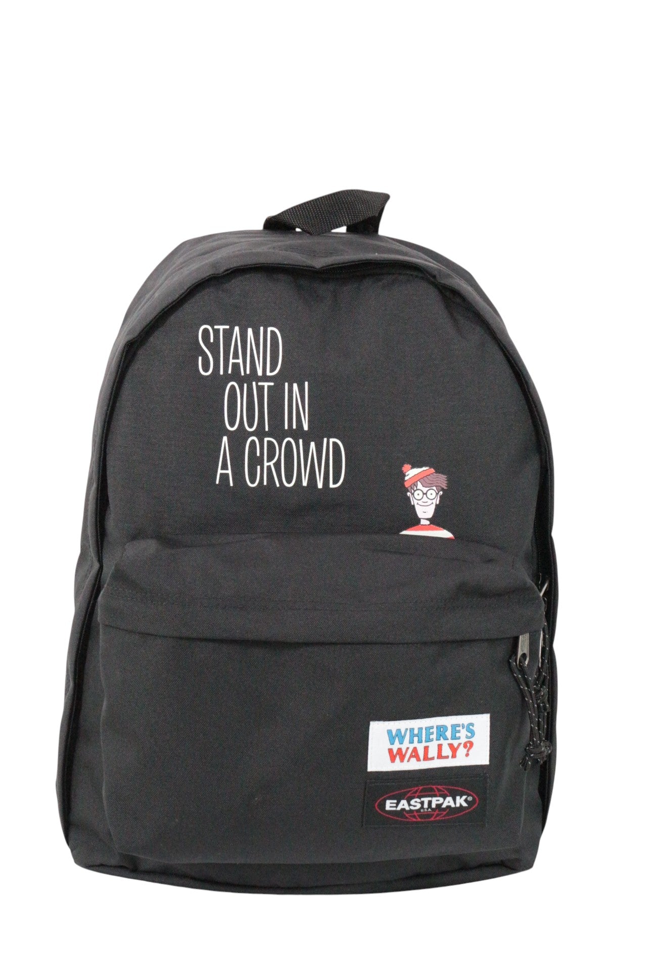 Sac à Dos Eastpak Out Of Office Where's Wally? Noir 27L Compatible PC 14" Neuf avec Étiquette 4