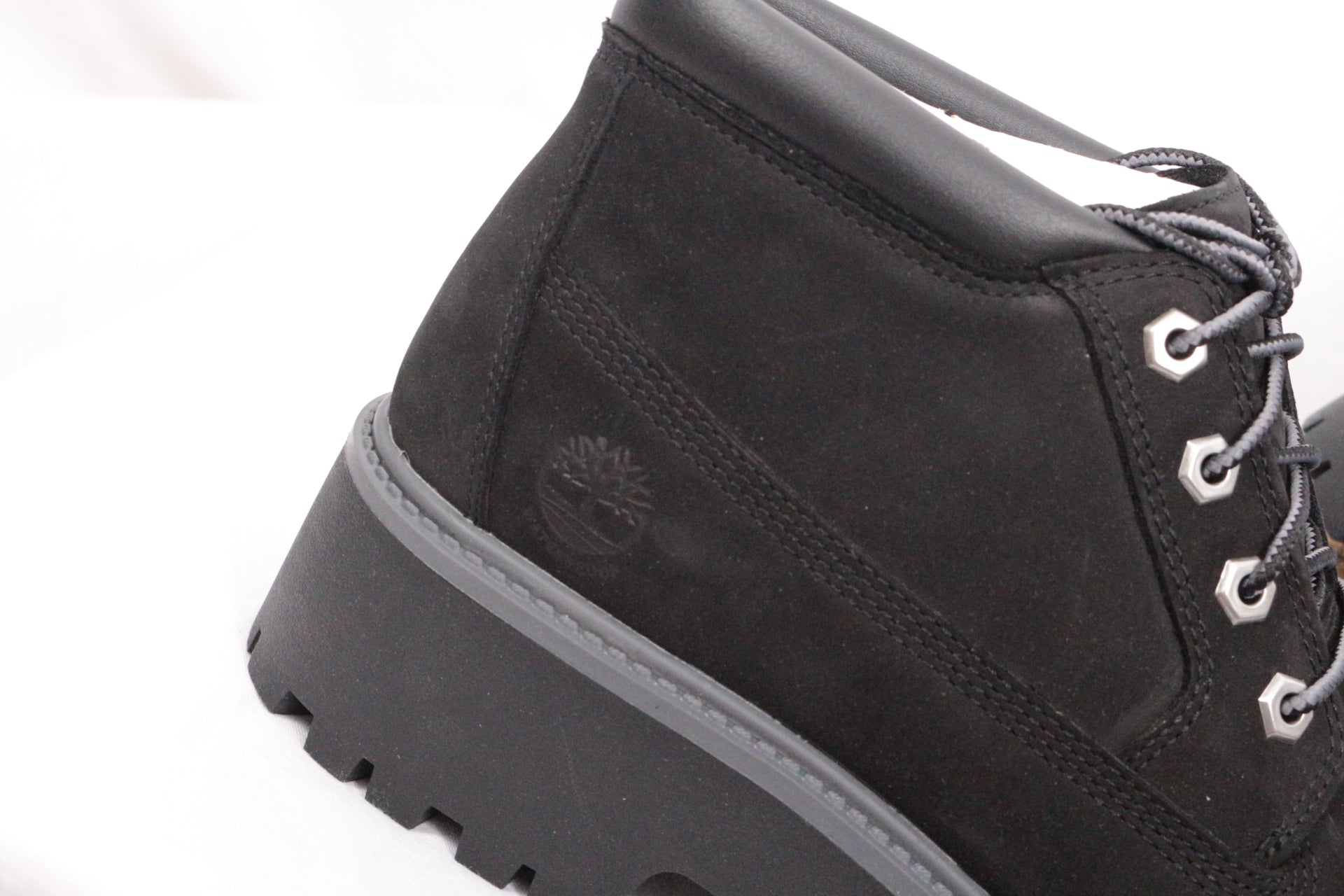 Timberland – Heritage Platform Chukka Schnürstiefeletten – Nubuk – Schwarz 10