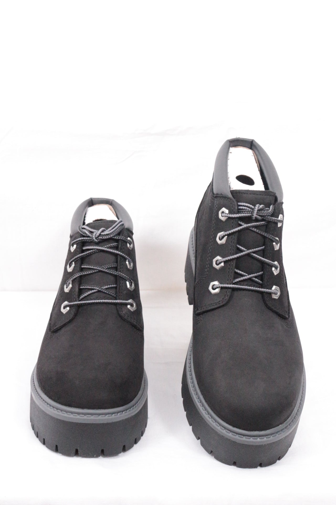 Timberland – Heritage Platform Chukka Schnürstiefeletten – Nubuk – Schwarz 9