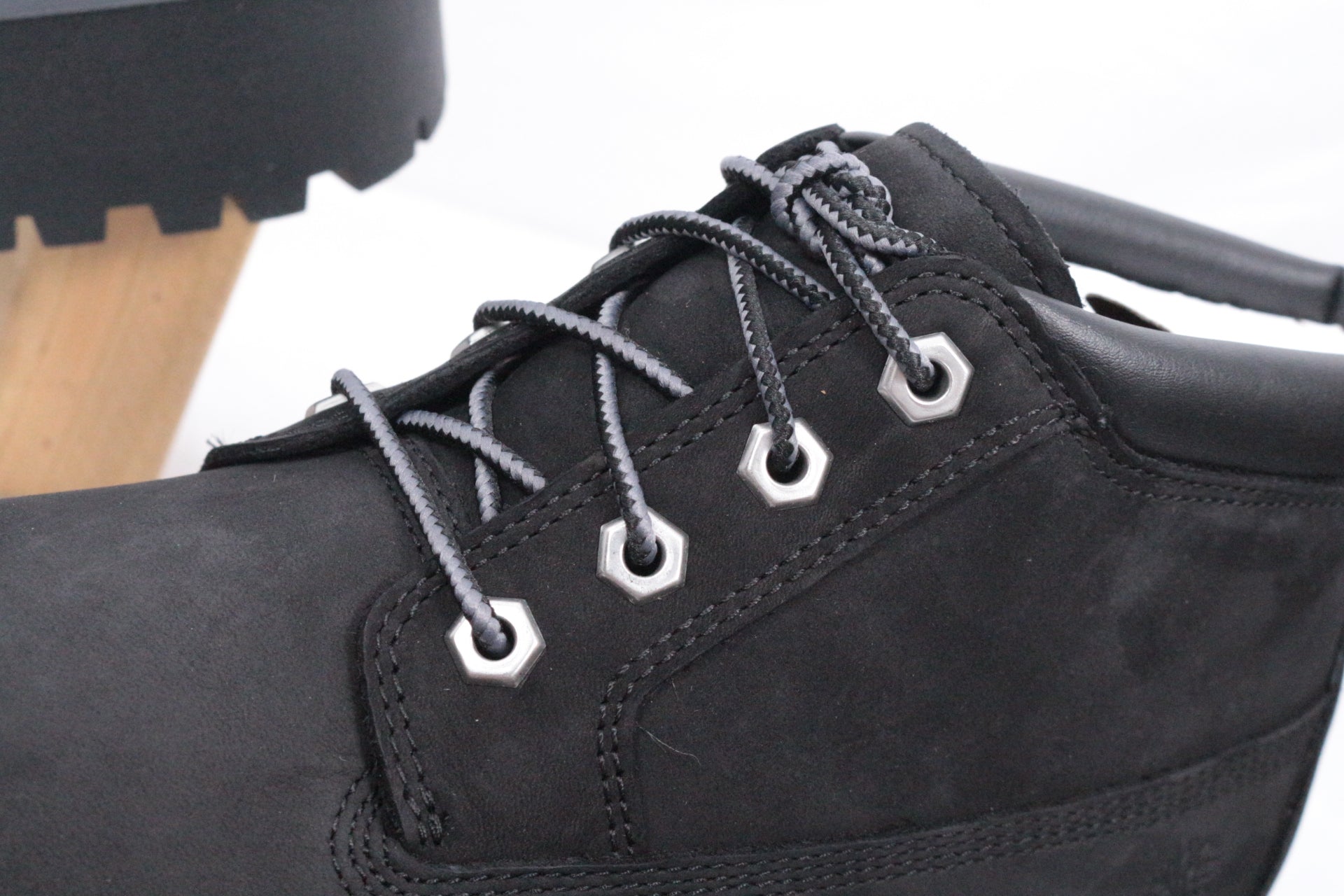Timberland – Heritage Platform Chukka Schnürstiefeletten – Nubuk – Schwarz 7