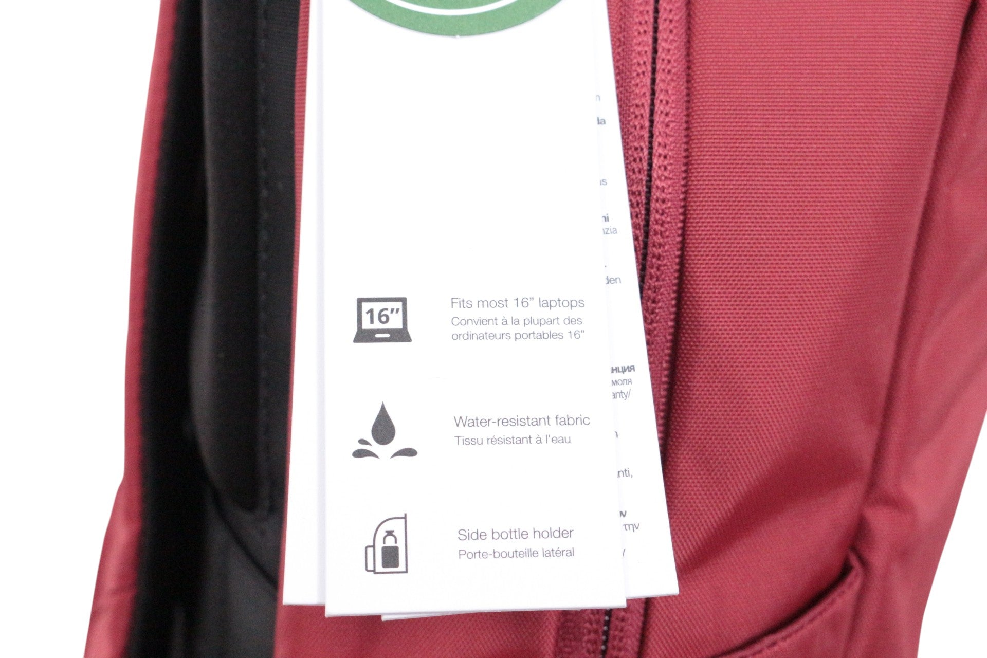 Sac à Dos Eastpak Tecum 20L Rouge Bordeaux – Compartiment PC 16" – 44 x 28 x 16 cm – Neuf avec Étiquette 8