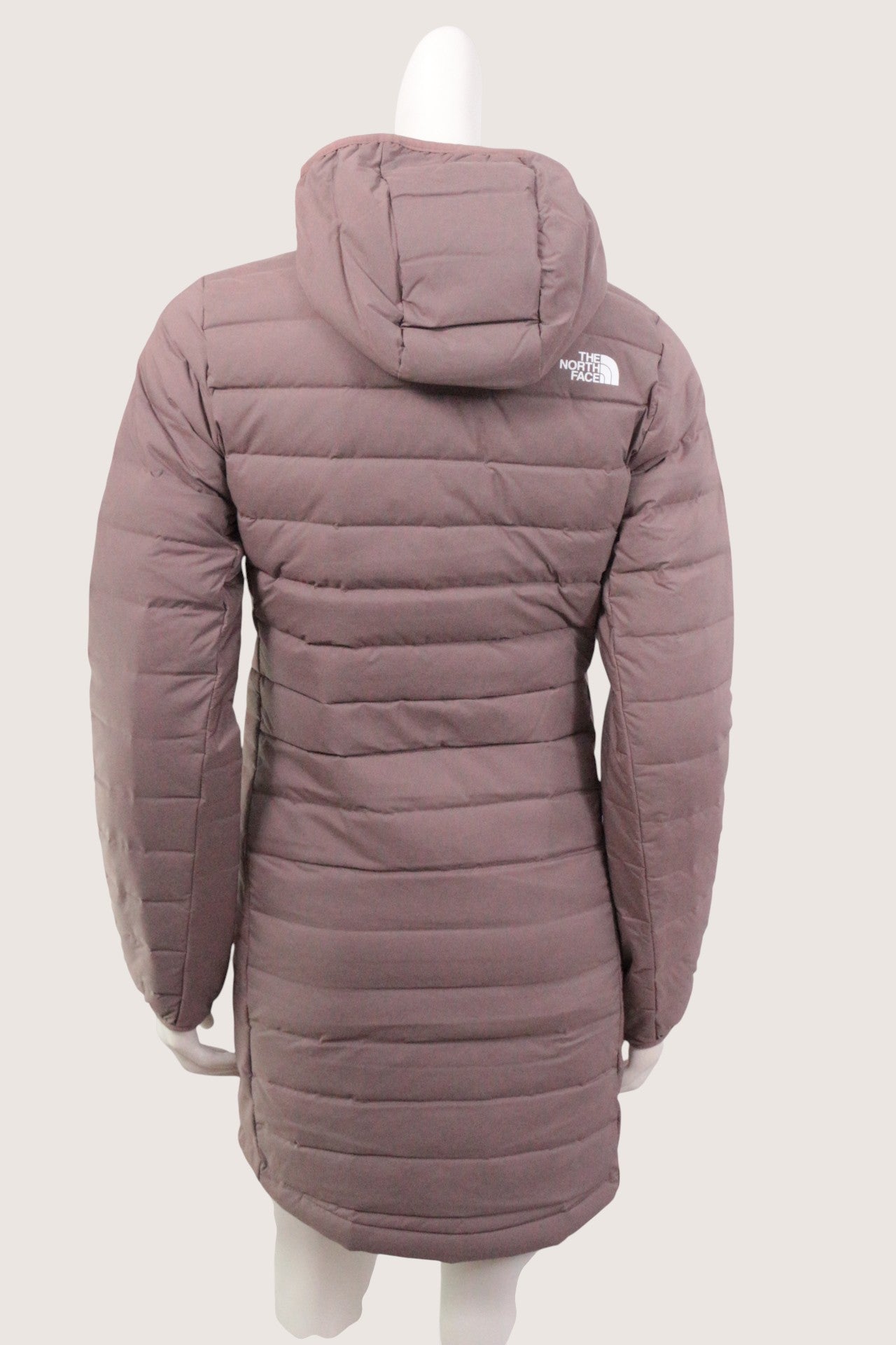 The North Face – Daunenjacke Belleview long stretch down – Taupe 6