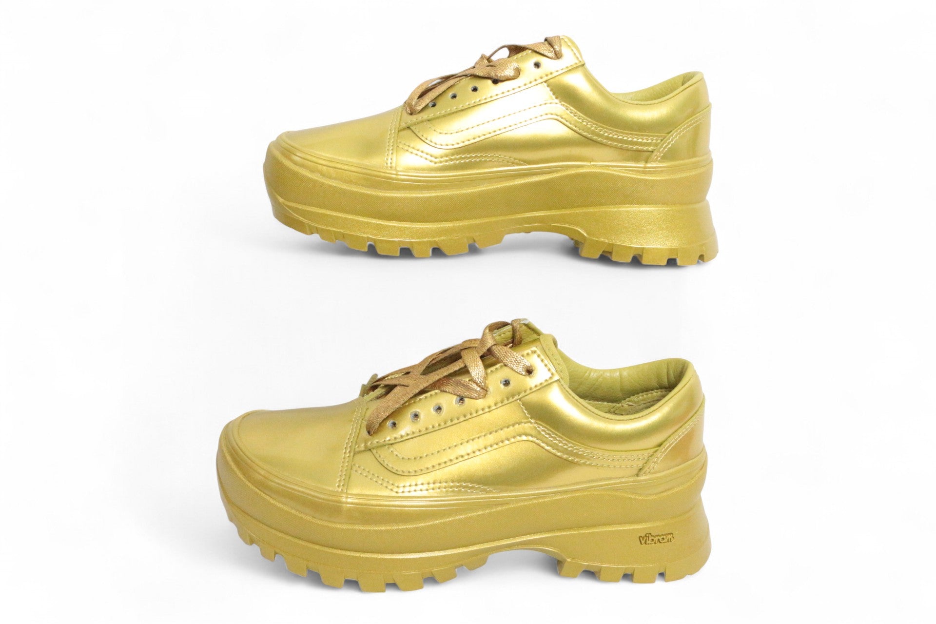 Vans – Sneaker Vans x collina – Leder – Gold 3