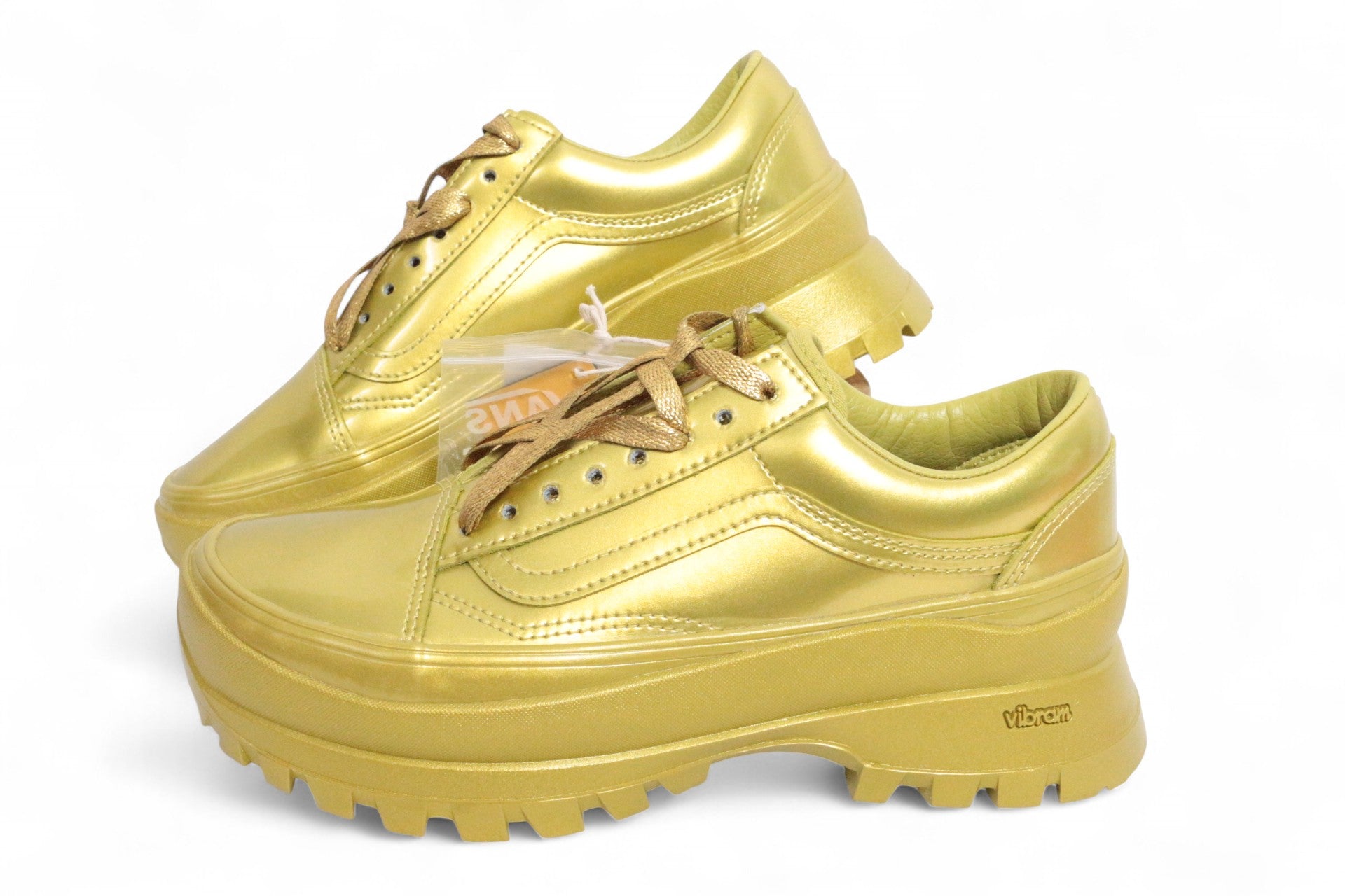 Vans – Sneaker Vans x collina – Leder – Gold 4