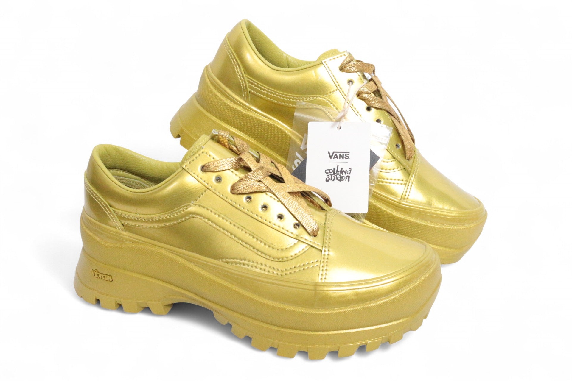 Vans – Sneaker Vans x collina – Leder – Gold 8