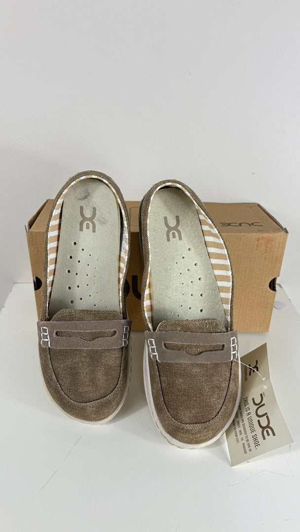Mocassins Hey Dude en toile marron taille 38 neufs 2
