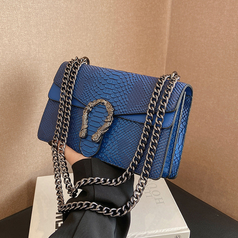 Petit sac carré effet croco – photo 1 – Frippin'Dealz