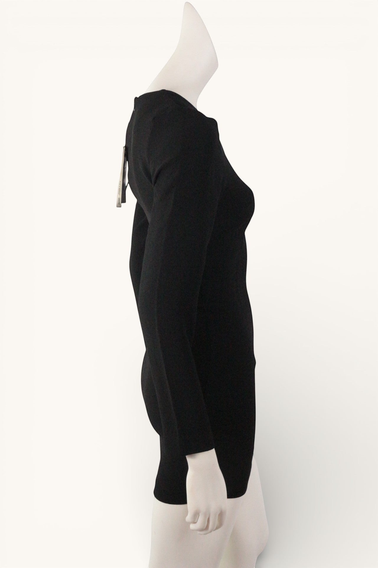 Zara Robe courte Polyester Noir   Neuf 6
