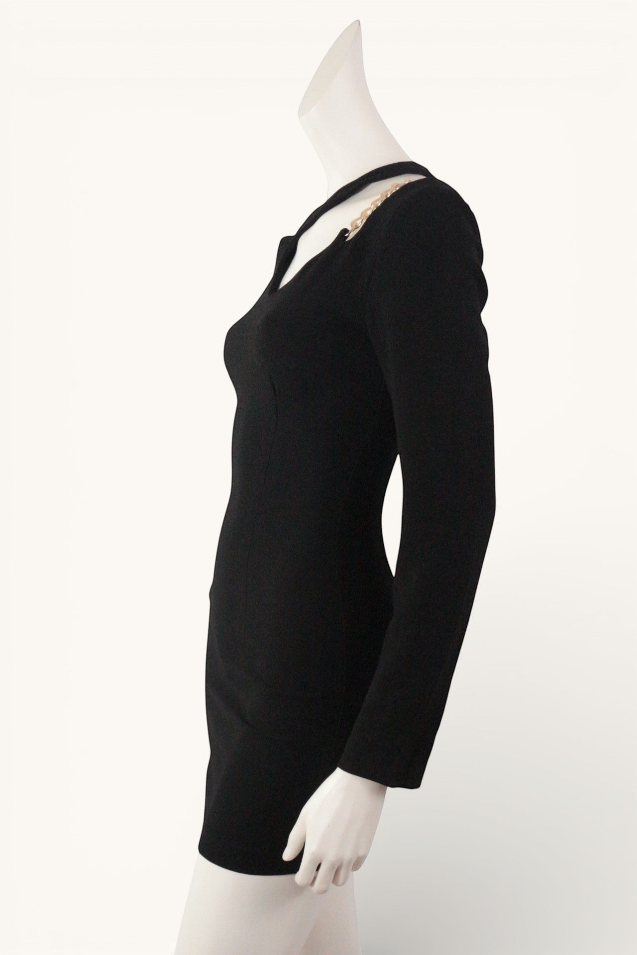 Zara Robe courte Polyester Noir   Neuf 3