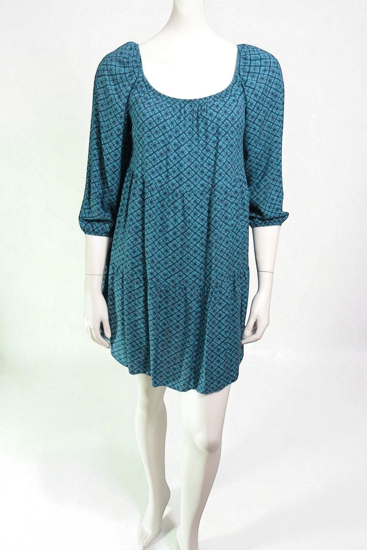 Etam Robe courte Viscose Bleu canard, Bleu marine XS  Neuf