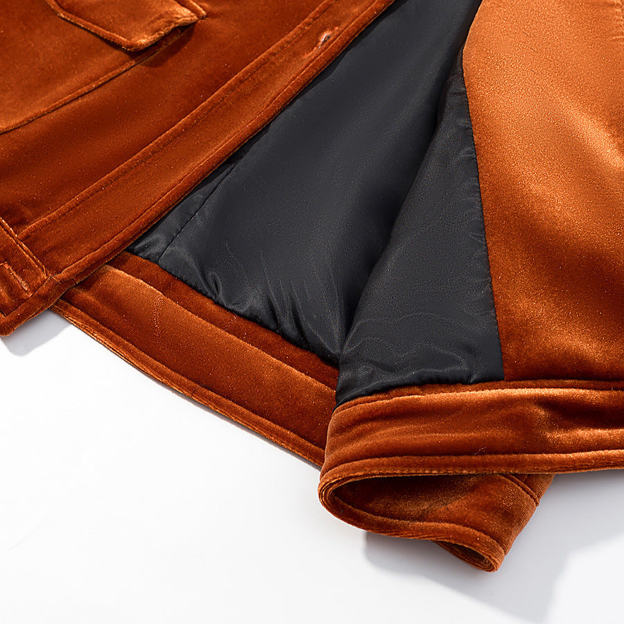 Veste zippée colorblock orange – photo 9 – Frippin'Dealz