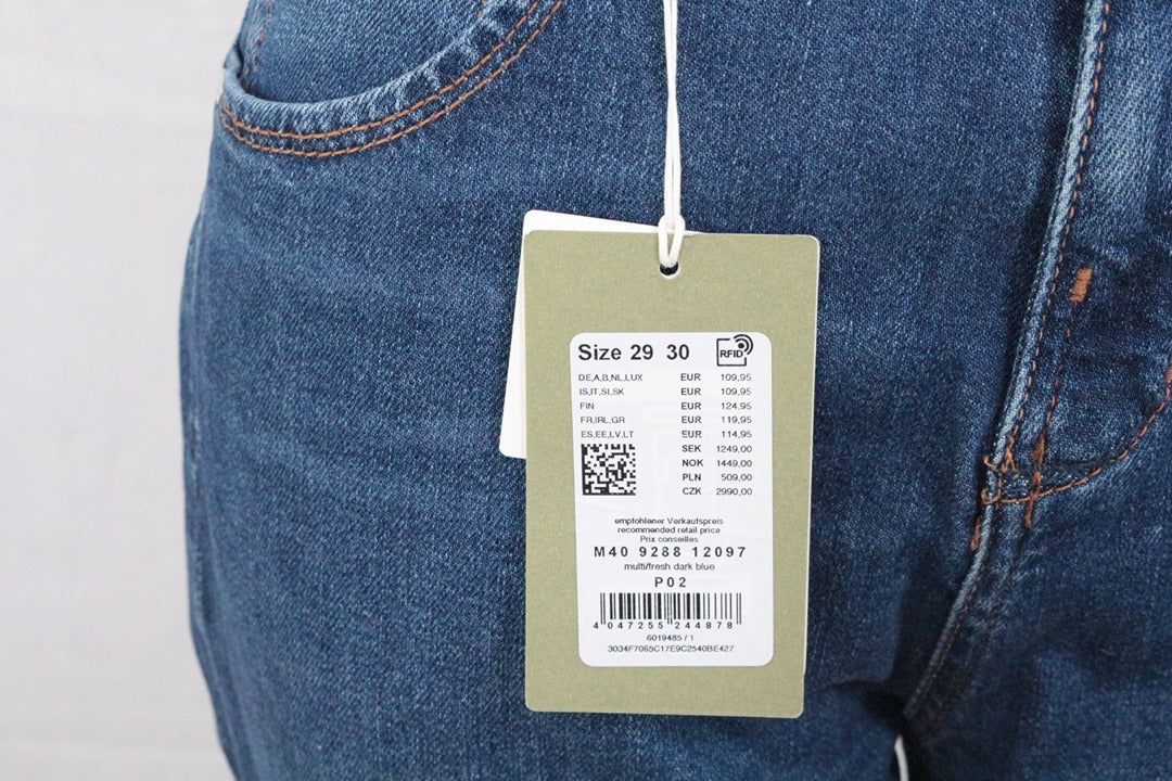 Jean Marc O'polo Denim Freja relaxed leg bleu 29 30 - Neuf avec étiquette 5
