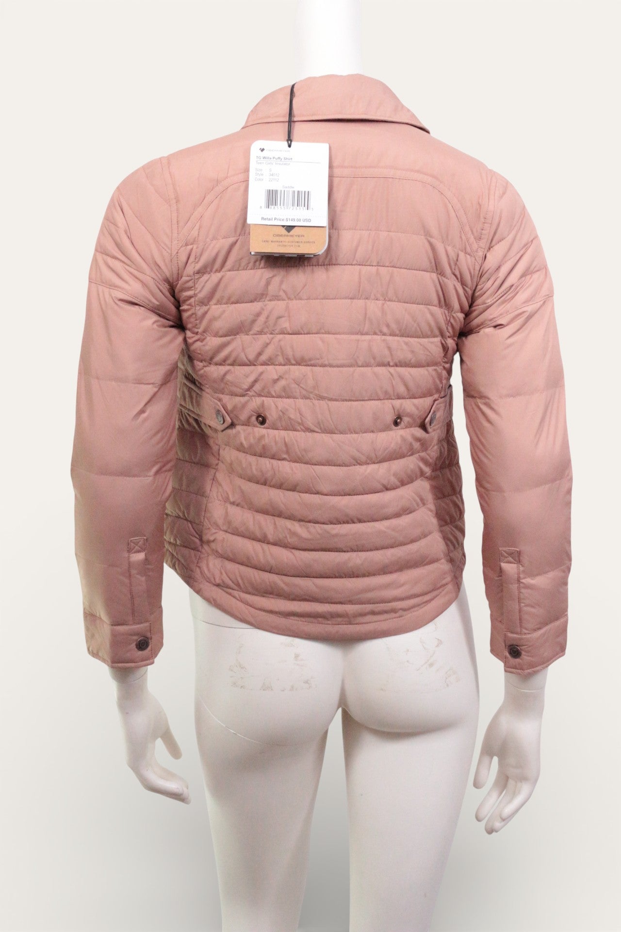 Obermayer Doudoune Polyester Beige   Neuf 6