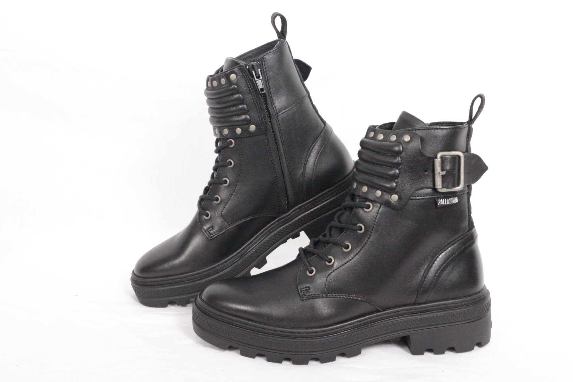 Palladium – Stiefeletten Pallacult 07 nap – Leder – Schwarz 4
