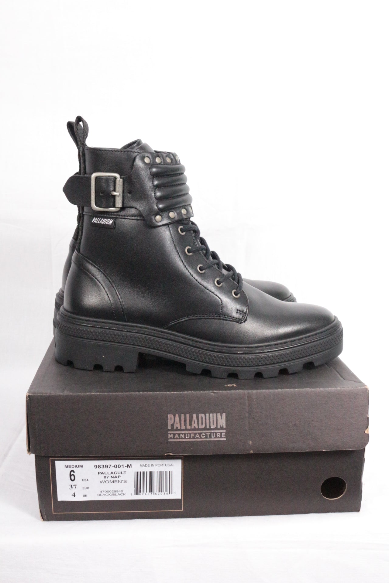 Palladium – Stiefeletten Pallacult 07 nap – Leder – Schwarz 8