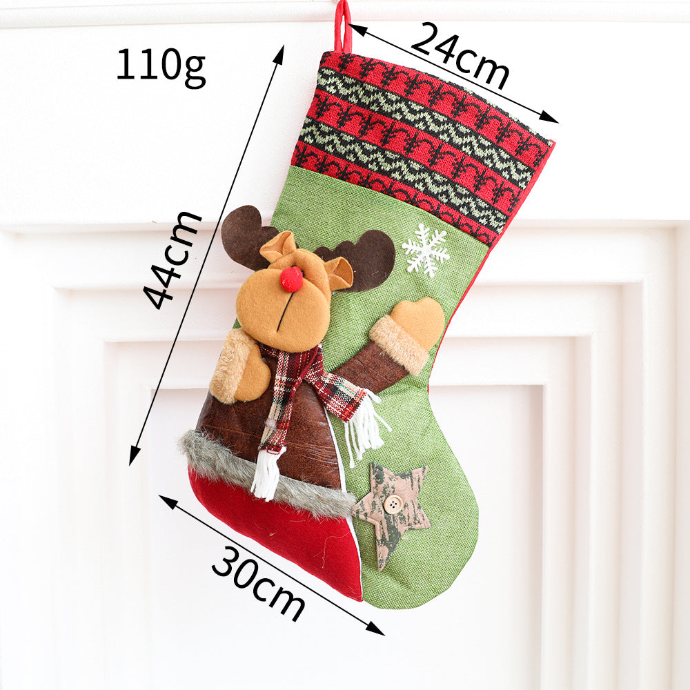 Grande chaussette de Noël 3D – photo 8 – Frippin'Dealz