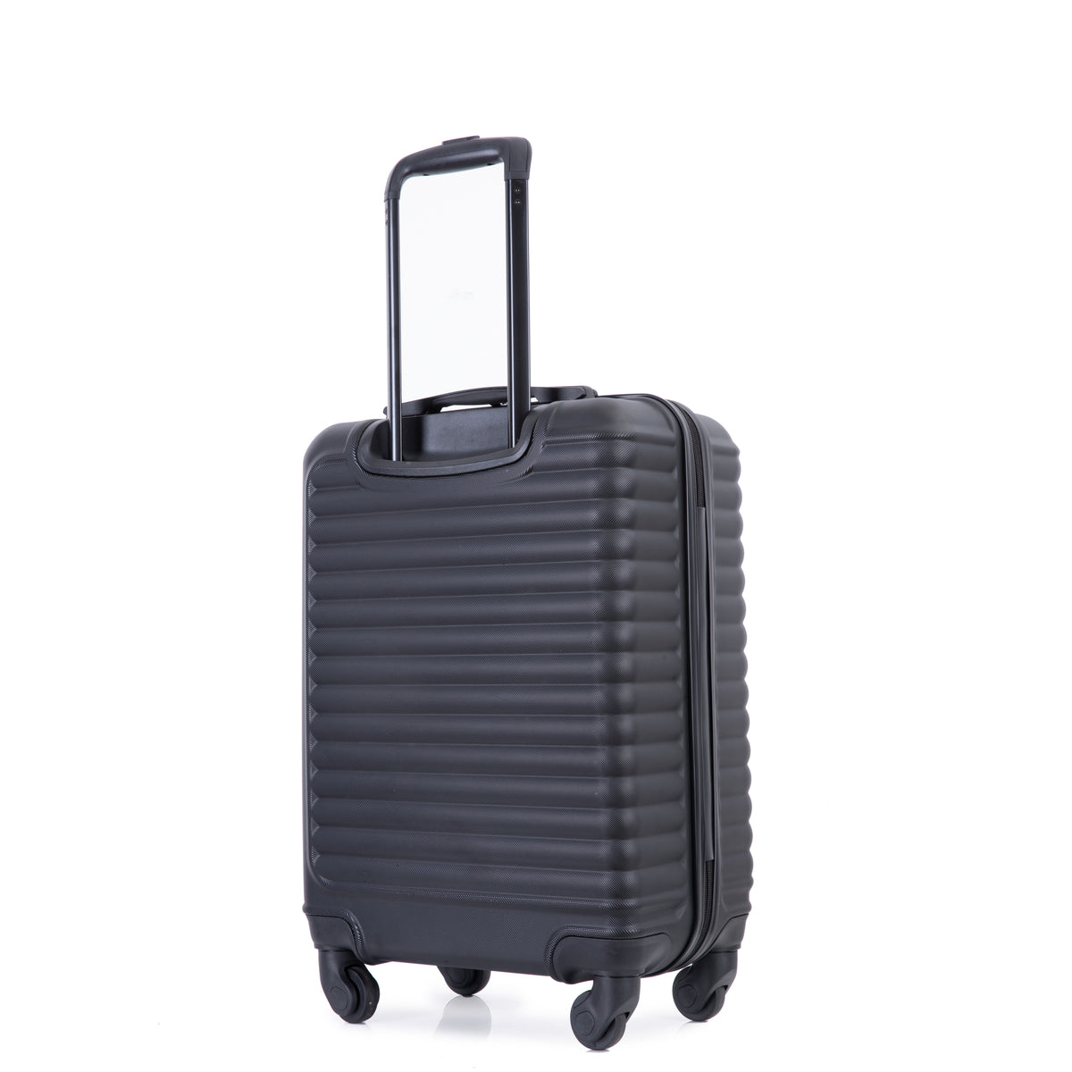 Valise cabine 55 cm rigide ABS 4 roues pivotantes noire 14