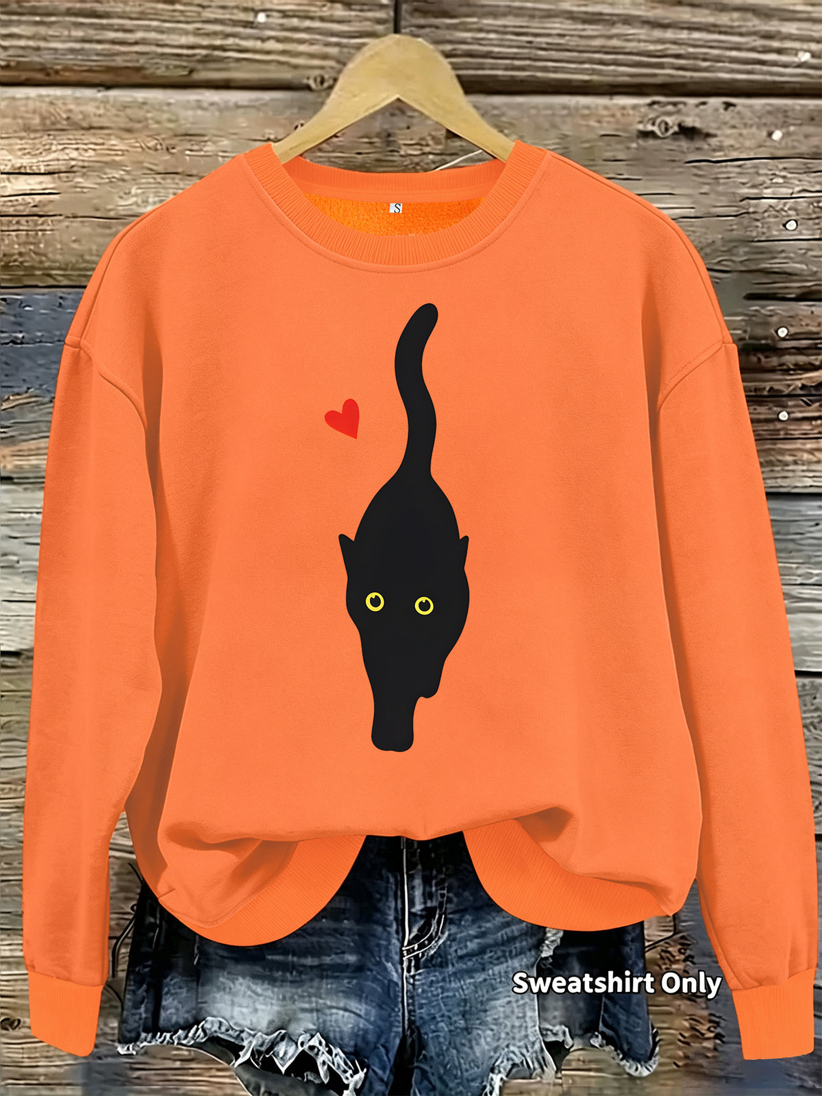 Sweat-shirt col rond manches lanternes – photo 6 – Frippin'Dealz