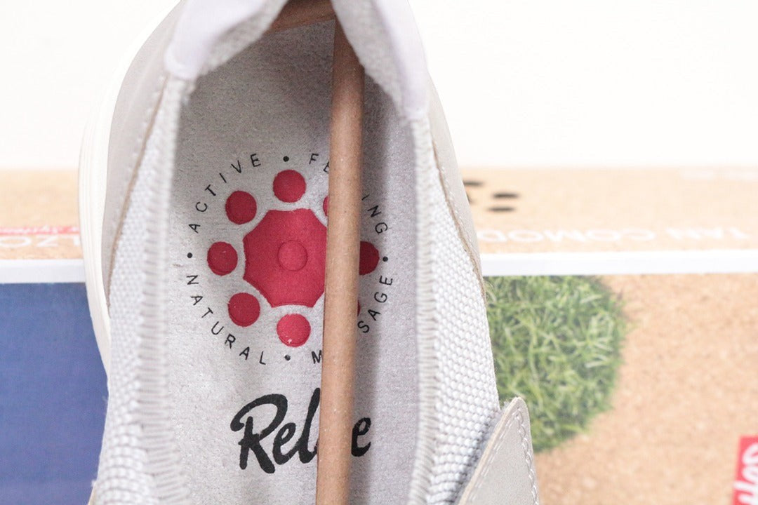Relife Mary Jane Sport Gris Maille T42 Neuves 10