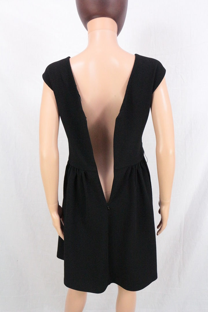 Robe Esprit noire casual midi M 8