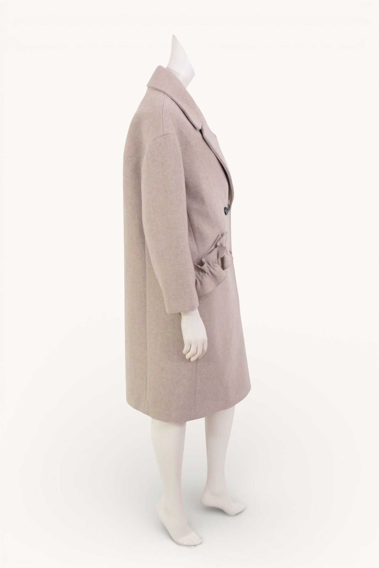 Lily – Cappotto midi – Lana, poliestere – Beige 9