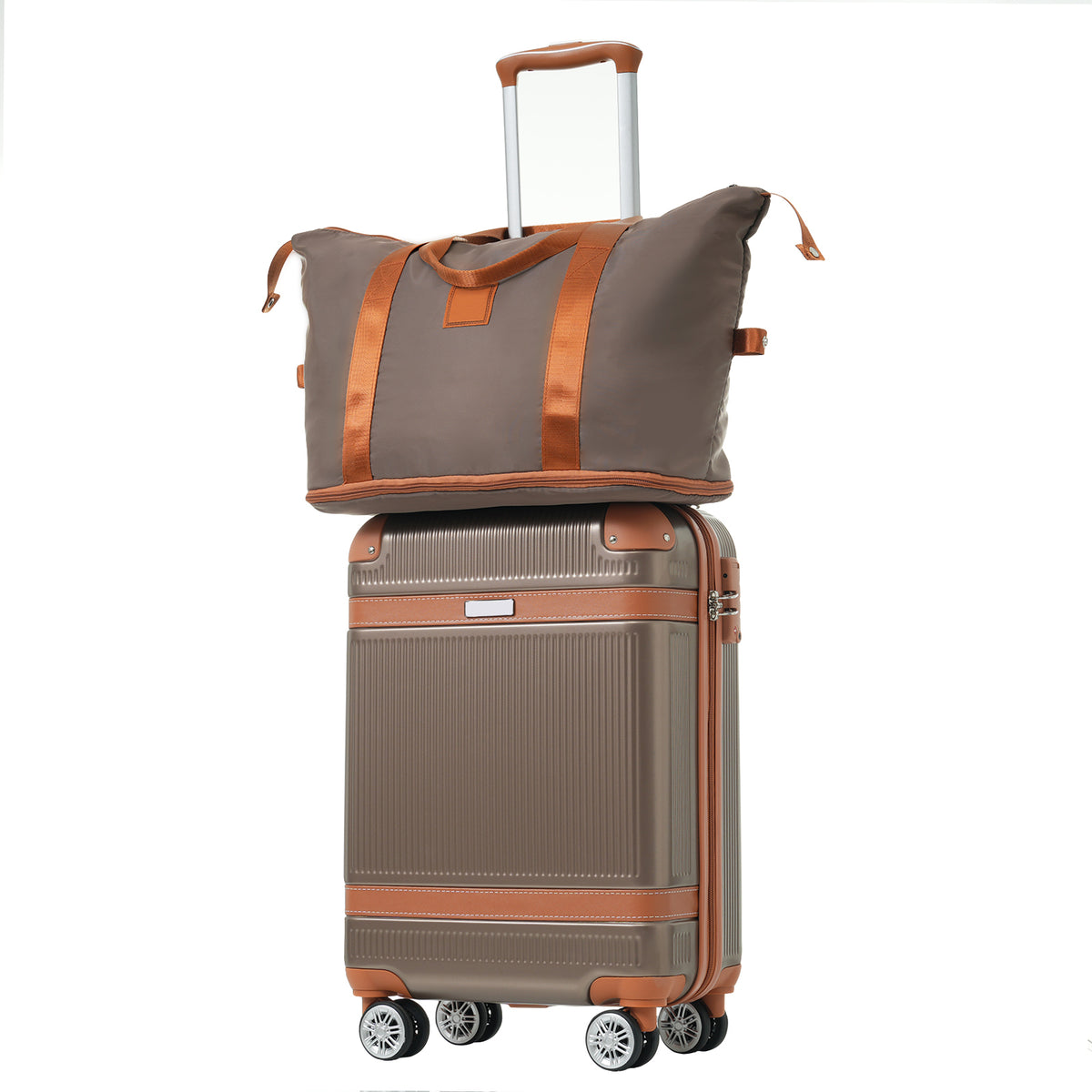 Set de voyage valise cabine cuivré – photo 14 – Frippin'Dealz