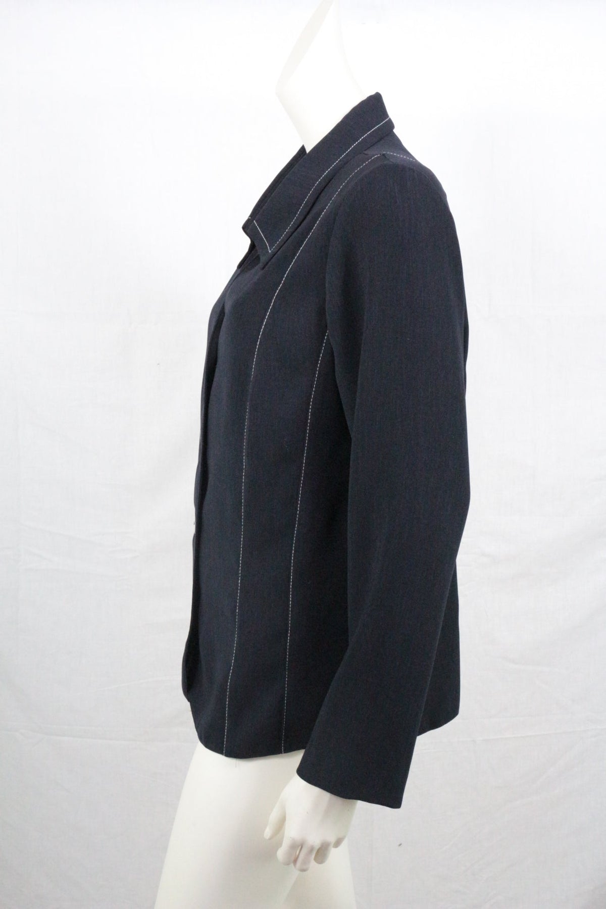Diane Laury Veste Polyester Bleu marine XXL Très bon état | Frippin'Dealz – photo 4
