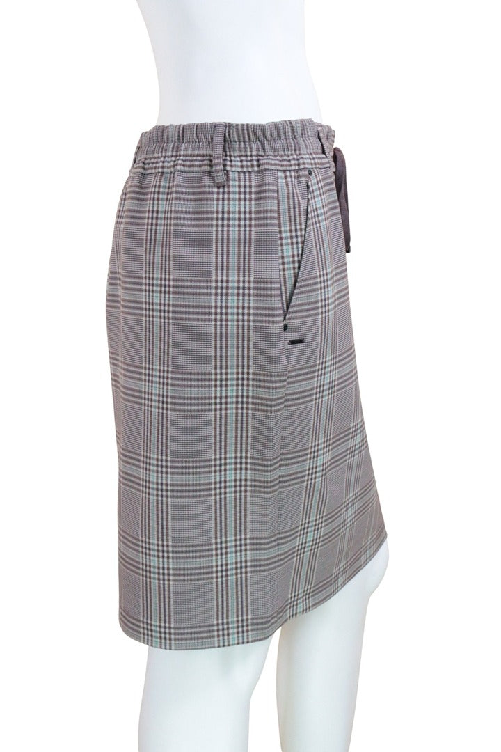 Jupe droite Cecil marron carreaux taille S - Neuf avec étiquette 4