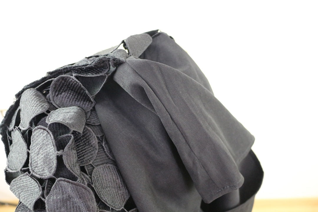 Jupe longue noire Diqiuvy Xl vintage 90s 5