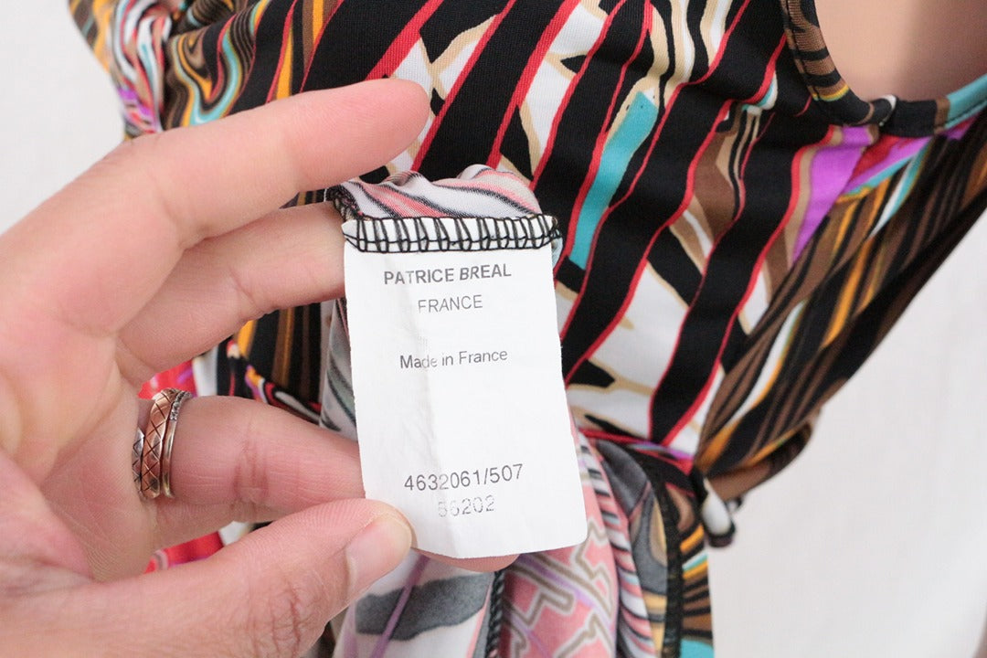 Tunique Patrice Breal polyester multicolore Fr 38 8