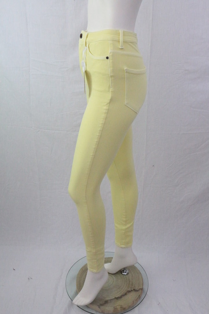 Jean skinny Tommy Hilfiger jaune taille haute 27 32 - Neuf avec étiquette 12