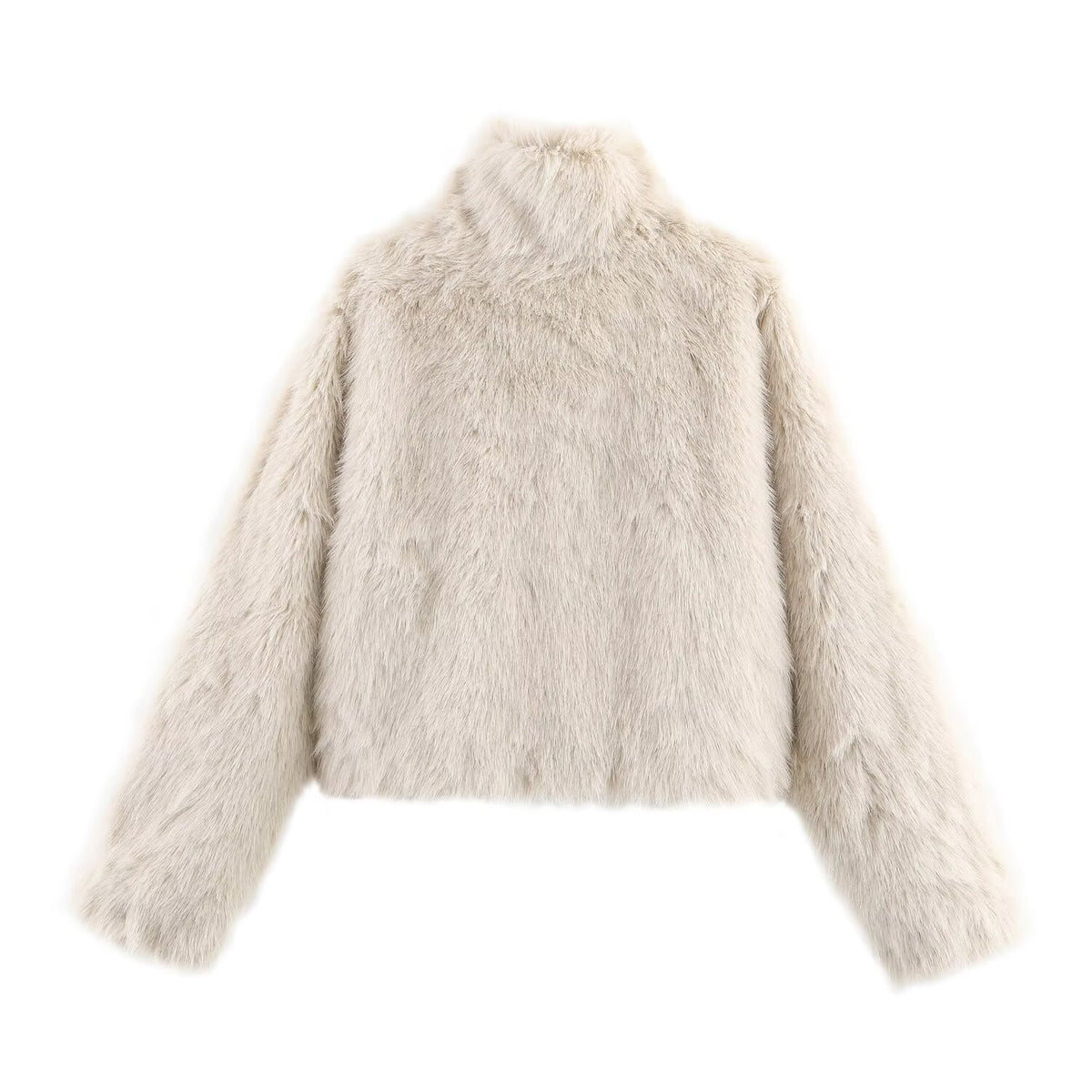Manteau court en fausse fourrure – photo 4 – Frippin'Dealz