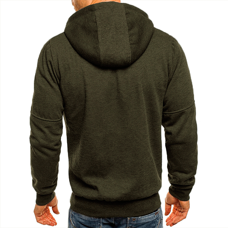 Gilet à capuche jacquard homme sport loisirs – photo 17 – Frippin'Dealz